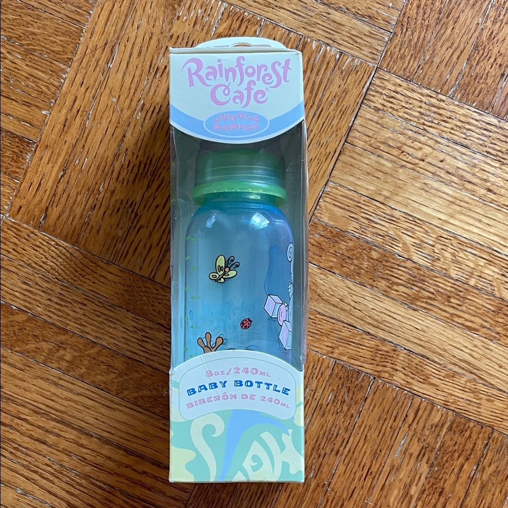 RAINFOREST Cafe Blue & Green Baby Bottle - Kids Accessories